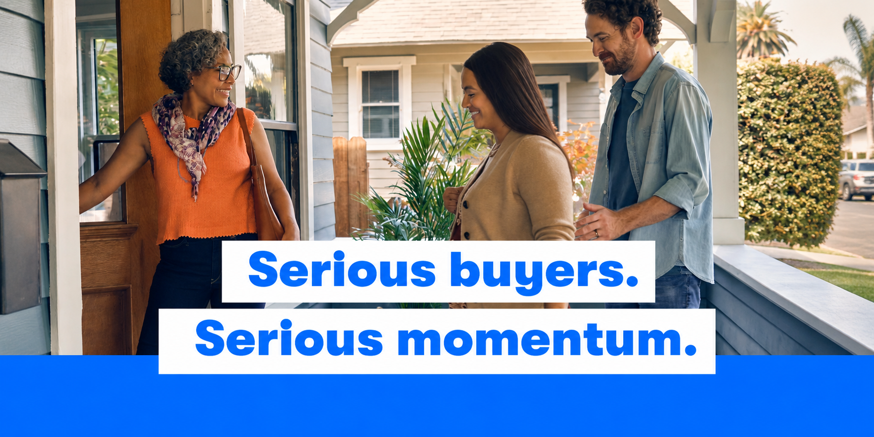 Serious buyers, delivered