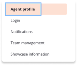 agent profile