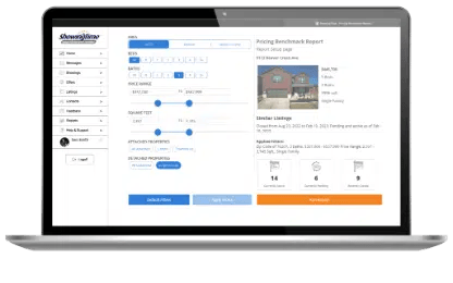 Pricing Benchmark Report Showing Live Market Stats Pricing Benchmark Report Showing Live Market Stats